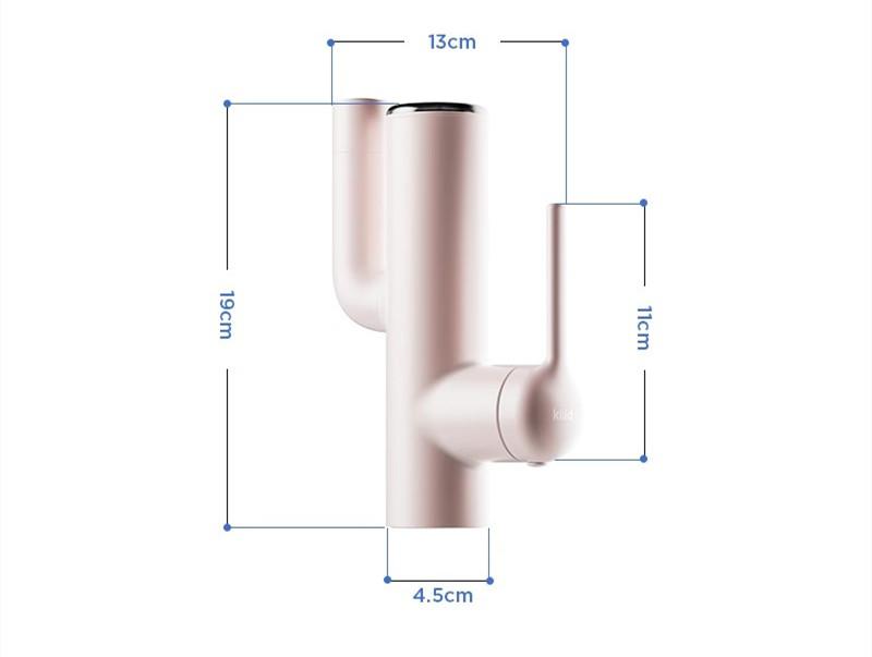 

Смеситель для раковины в ванной комнате, однорычажный смеситель для холодной и горячей воды с цифровым дисплеем, белый, многофункциональный, вращающийся смеситель для раковины