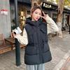 New waist slim small down cotton vest jacket women's casual loose versatile vest vest vest