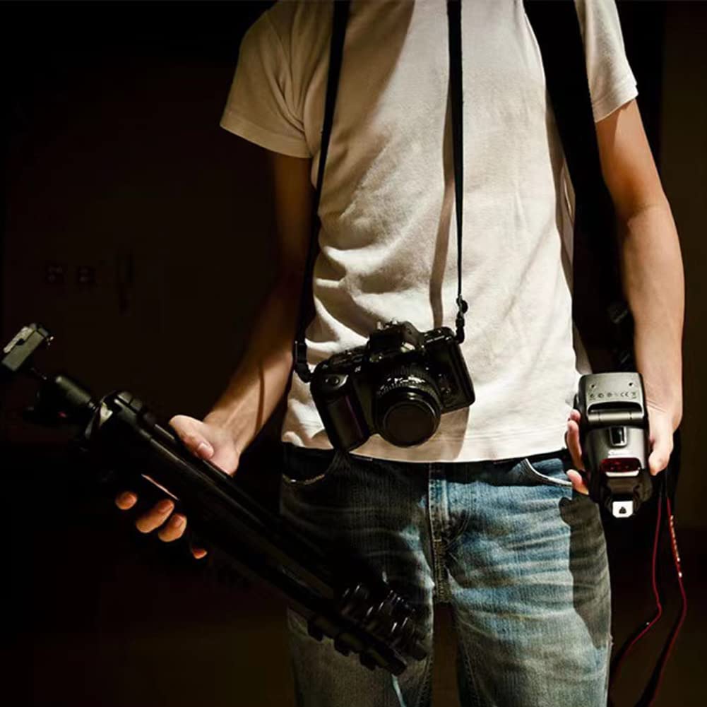 DOTAKE Kamera-Hals-Schulter-Kamera, verstellbarer Fall, allgemein, kompatibel mit Digital Compact Unisex-Halterung, Gurt, Tragegurt, Kamera-/Fernglas-Gurt,