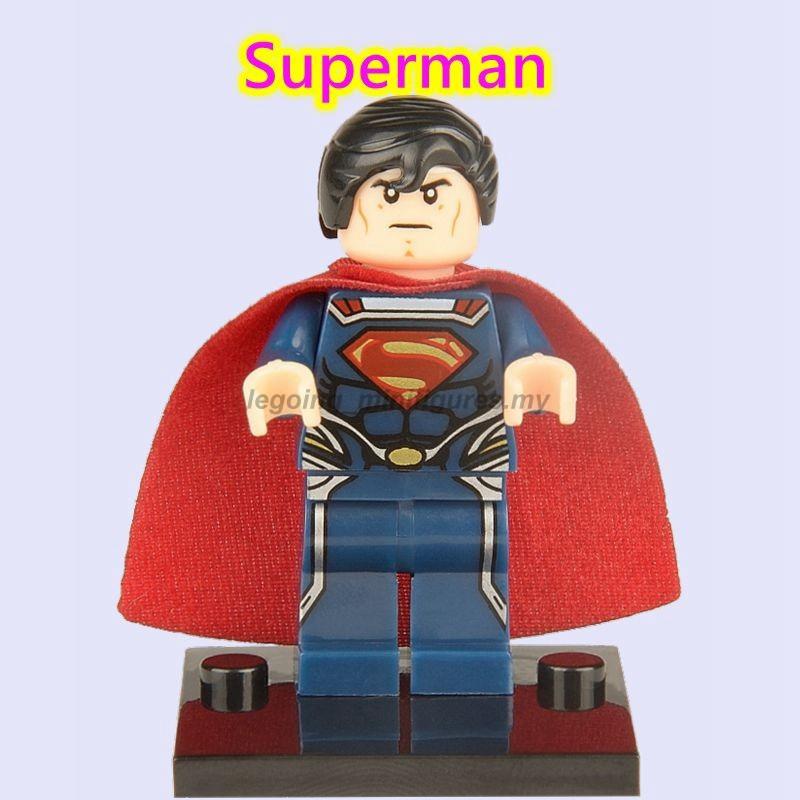 Compatible With Marvel Minifigures Superman Green Lantern Building Blocks Toys For Children