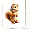 Car Acrylic Stylish Pendant Perfect For Decorative Touch In Vehicles And Trees Holiday