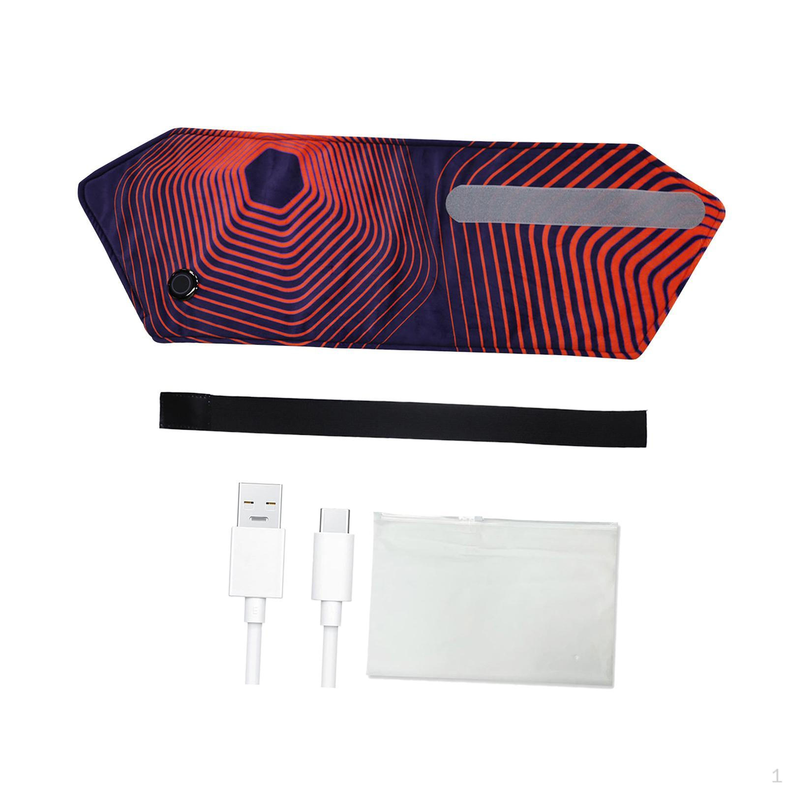 

Electric Heating Belt for Waist, Soft Stomach Pad, Portable Pad Winter синій