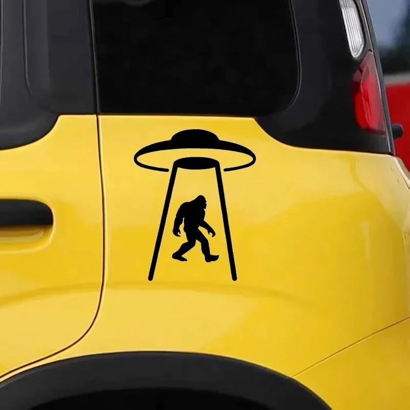 Einhorn Auto wasserfester selbstklebender Aufkleber, Bigfoot Auto Stil Dekoration, UFO, Loch Ness, Yajalop