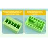 DIY Ice Cream Maker 2IN1 Press-Type Ice Maker Durable Silicone Ice Cube Tray  Ice Cream