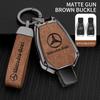 Car Remote Key Case Leather Protector Cover For Mercedes Benz A B C E G Class C200 C300 E350 W205 E260L GLK A45 AMG BGA GLA GLC FZ8