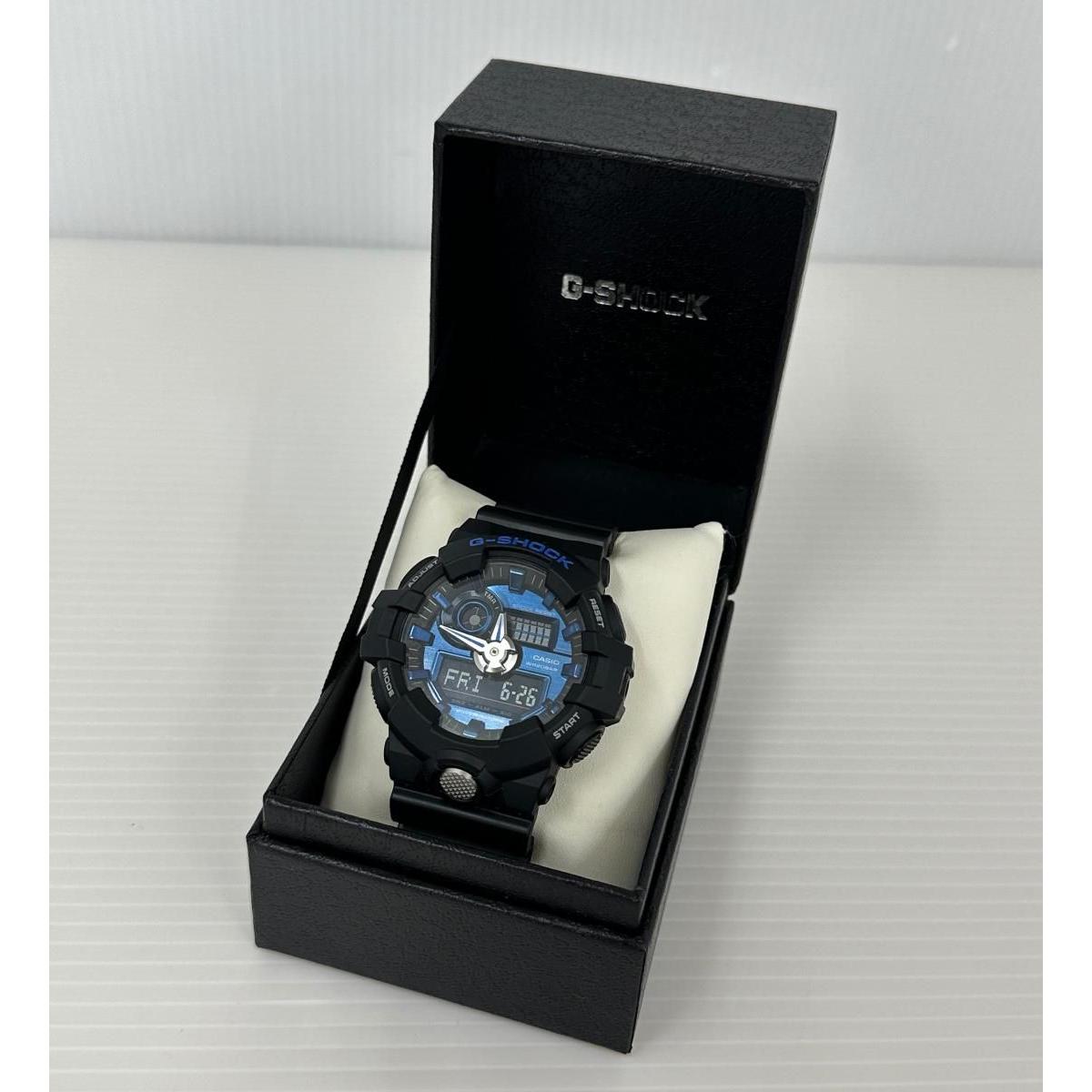 Used [Working item] CASIO G-SHOCK watch GA-710 Blue (2606262)