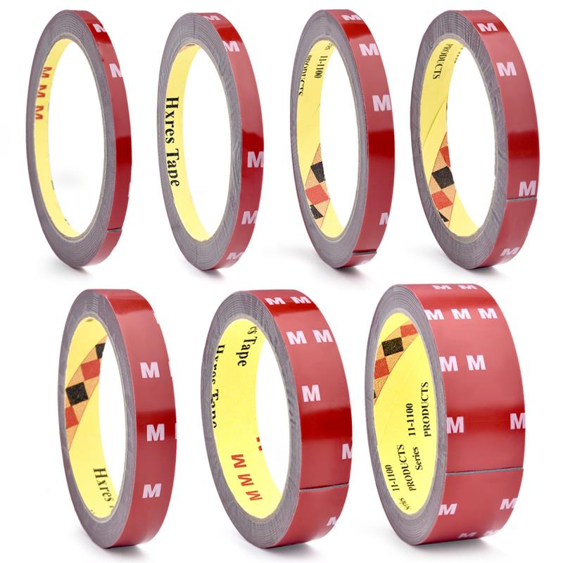3Meters Extra Strong Double Sided Tape Adhesive 0.8mm ThickFor Car Industry Special High Viscosity Mounting Fixing Sticky TapePinstriping Tape 3