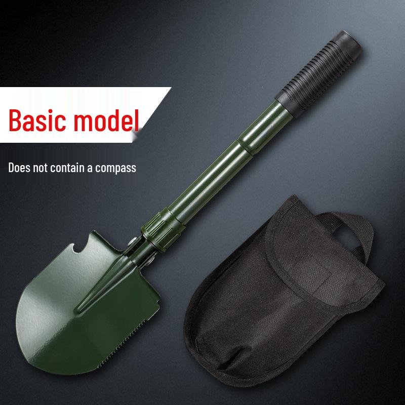 Changlin 409E A3 Steel Multi-functional Portable Shovel for Children, Outdoor Entrenching Tool with ABS Plastic Nut.