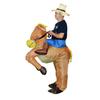 Horse Costume Exquisite Creative Vibrant Widely Used Soft Elastic Long Lasting Easy To Use Fancy Blow Up Costume Party Supplies