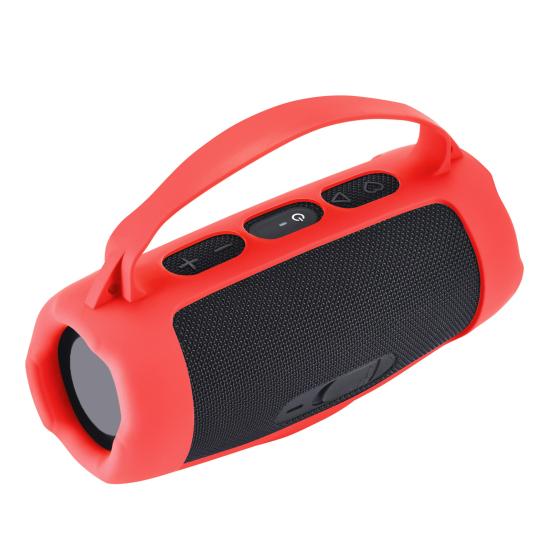 Silikonový kryt reproduktoru Nárazuvzdorné Jednoduchá instalace Cestovní pouzdro s ramenním popruhem pro JBL Charge 5