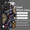 Tempered Glass Phone Case for Motorola Moto G85 G84 G75 G55 Edge 50 Fusion 40 Neo 30 Pro Luxury Retro Style Stars Moon Y2K Cover