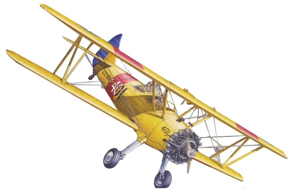 Roden 1/32 scale U.S. Boeing Stearman PT-13 Kadet biplane trainer plastic model kit (RE32633)