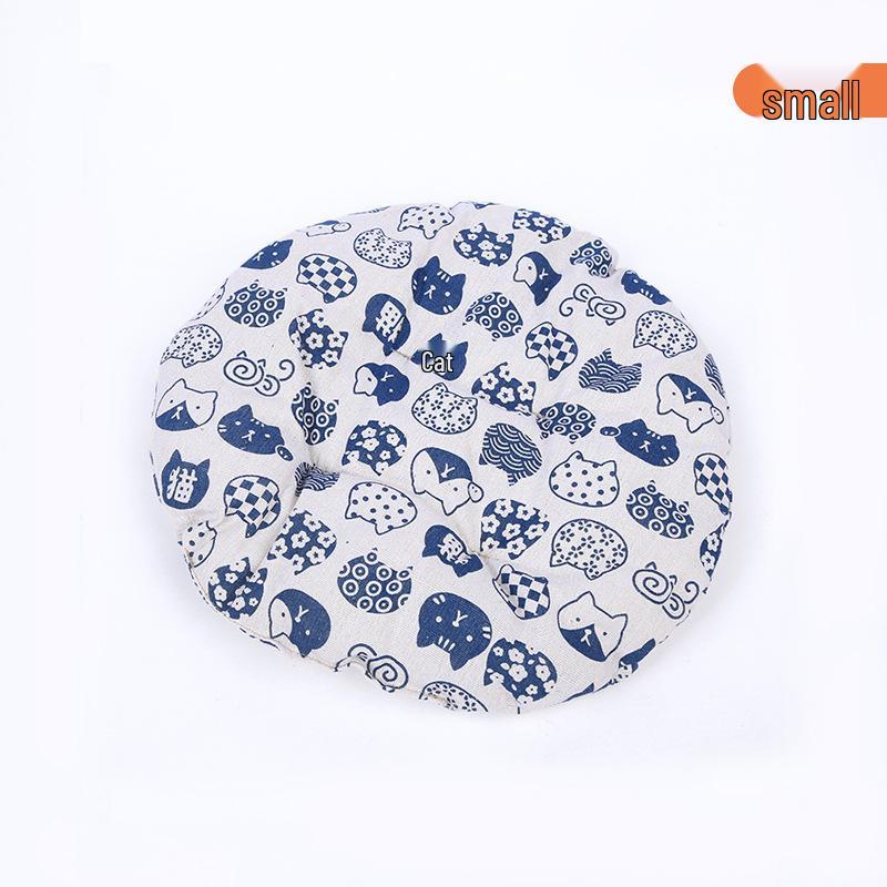 Prodyšná tkaná bavlněná postel pro domácí mazlíčky - Kočky & Psi - Celoroční pohodlí