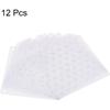 MECCANIXITY 140mm Computer Fan Filter Grills PVC Mesh Dustproof Case Cover for Computers, White Pack of 12