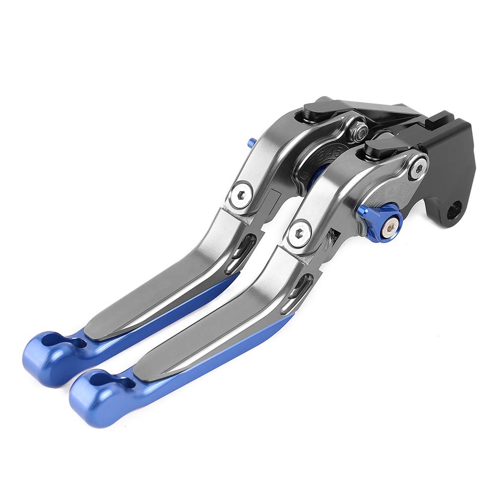 6 Adjustable Aluminum Brake Clutch Lever Set Suzuki GSX250R 250 V-Strom DL650 / V-STROM/XT
