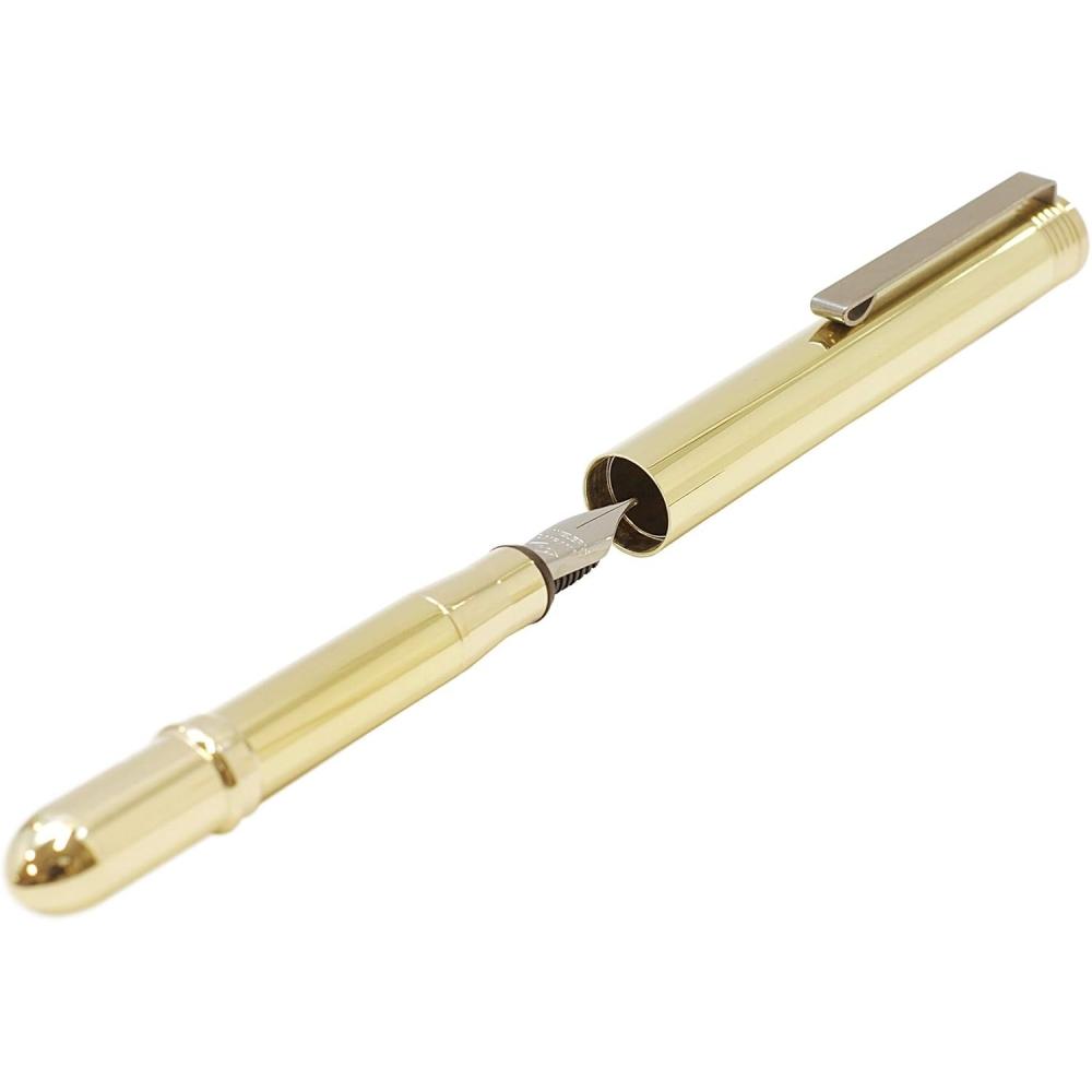 Designphil Brass Fountain Pen Solid Brass 38076006 Single