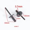BMW Series Wheel Arch Clips & Expansion Rivets: Fit for 3, 5, X1, X3, X5, X6 Models.