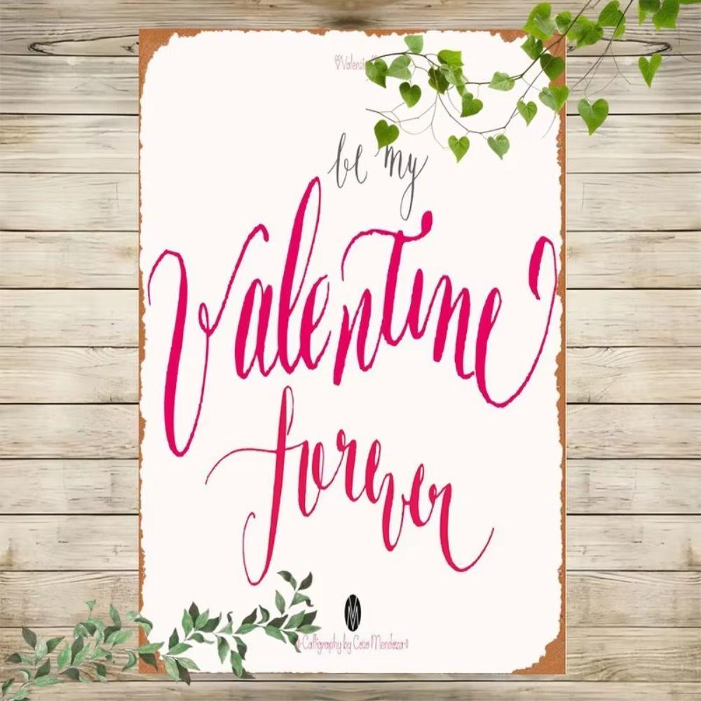 

Metal Wall Art Decor 20x30cm Tin Painting Craft Ornament