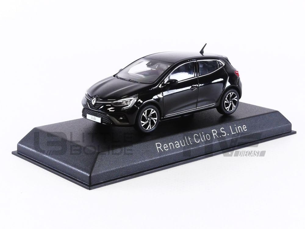 NOREV Renault Clio R.S. Line 19 Black 1/43 Scale Model 517584