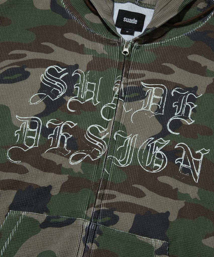 Suade Thermal Camo Hood Zip Up [Camo]
