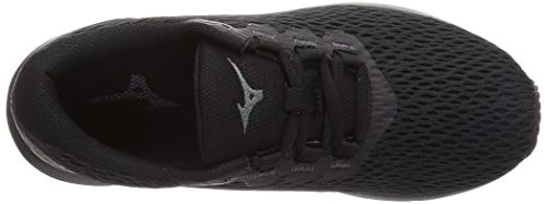 Mizuno ME-03 Mizuno Energy Walking Shoes, Lightweight, Wide, Casual, Black, 22.5 cm, 3E