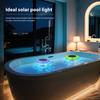LED Solar Floating Pool Light RGB Waterproof Outdoor Above Ground Pool Lamp For Swimming Pools Party Hot Tub Decor Accessory