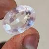 28.60 Cts Heated Ceylon Sapphire White Oval Shape Loose Gemstone