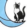 Cat Gift for Home Acrylic Hanging Pendant with Chain, Animal Ornament Window Decorative Wall Decor, Cute Lover Room Decoration Decor