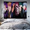 Kuroko No Basket Cartoon Tapestry Hippie Flower Wall Carpets Dorm Decor Art Home Decor