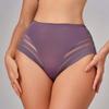 Fashion Summer Sexy Mesh Splicing High Waist Lifting Arm Plus Size Underwear Comfortable Breathable Soft Skin Friendly Women's Triangle Panties