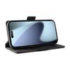 For iPhone 17 Pro Leather Case YIKATU YK-005 Skin-touch Feeling Wallet Phone Cover