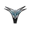 Erotic Panties Women Sexy Embroidery Thongs Transparent Hollow Girls Underwear Bikini Cute G-Strings