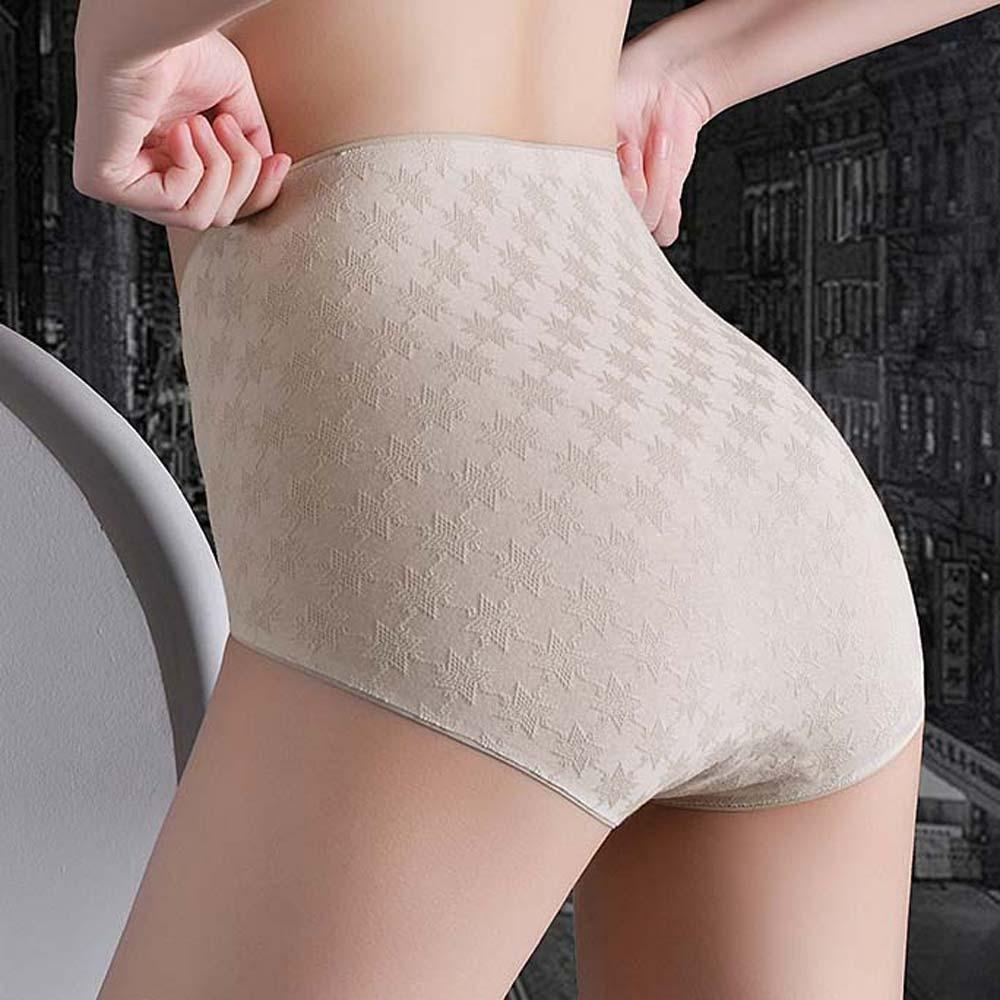 Cotton Crotch Women Cotton Panties High Waist Briefs Butt Lifter Underpants Slimming Shapers  Lady