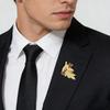 1Pc Zinc Alloy Versatile Backpack Pin Retro Metal Brooch Russian Cloth Decoration Brooch Russian-style