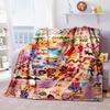 Customizable K-KAROL-G flannel blankets, perfect for autumn warmth, suitable for children and adults, and stylish K-POP shawls