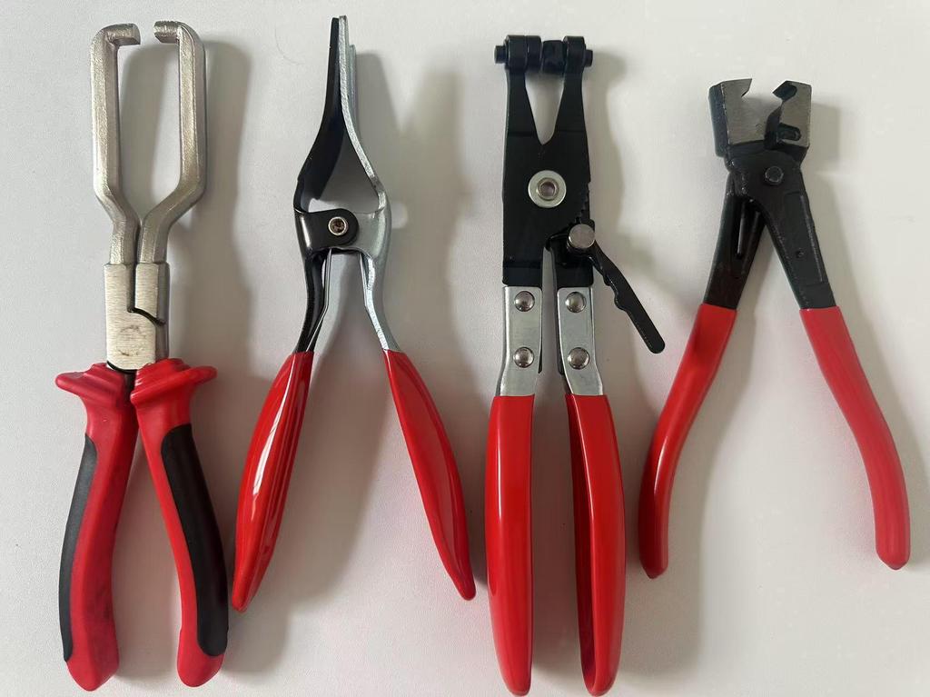 Automotive Hose Clamp & Crimping Pliers Set with Clamp Buckle & Dust Boot Tools