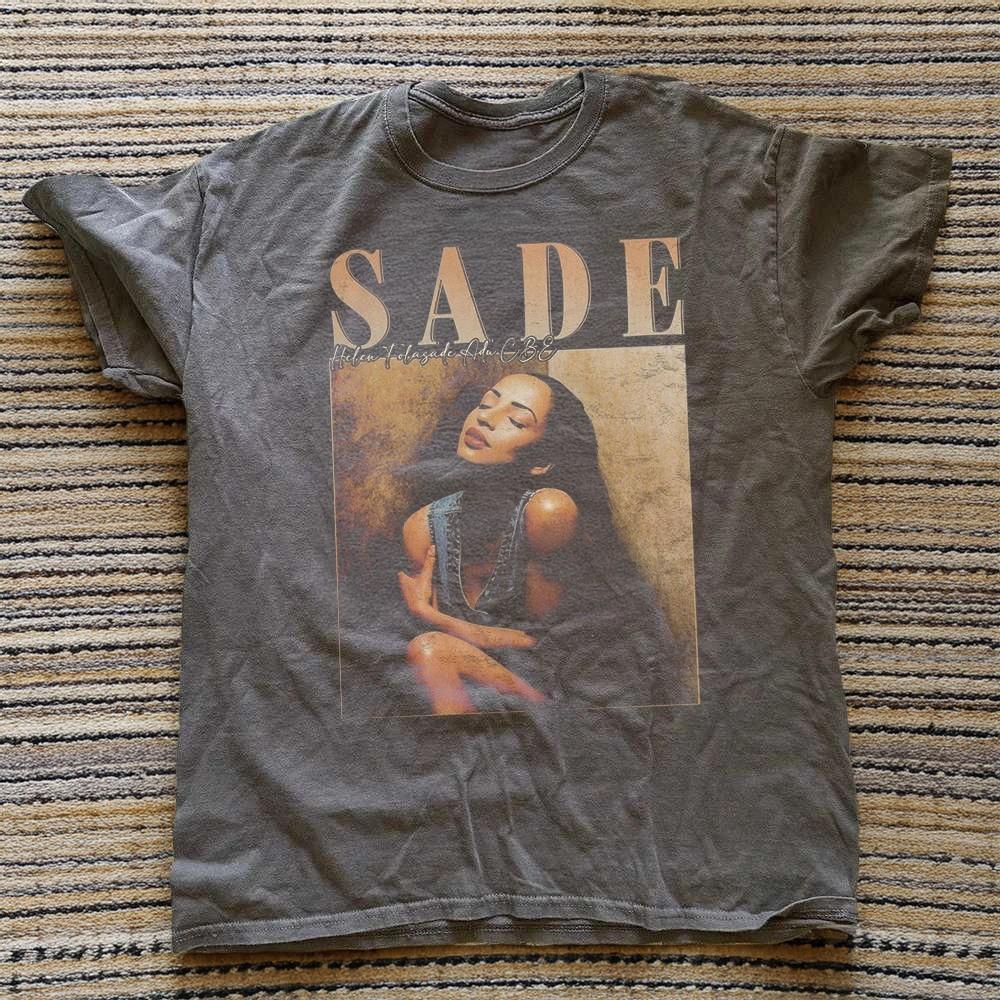 HOT! Sade Shirt, Sade retro vintage shirt, Sade Adu Shirt S