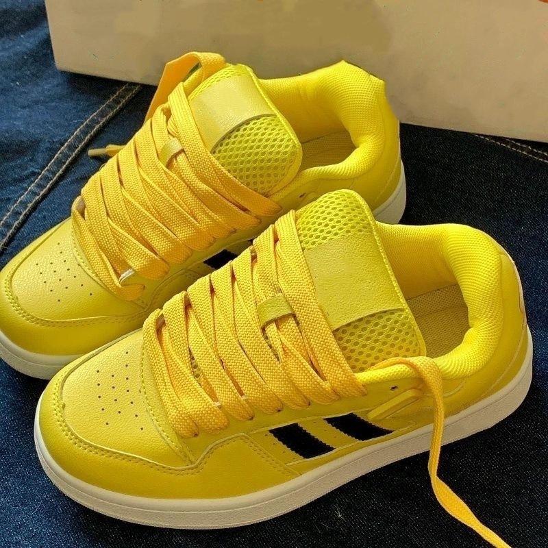 Board Shoes Spring New Thick-soled Niche Bread Shoes Student Leisure Sports