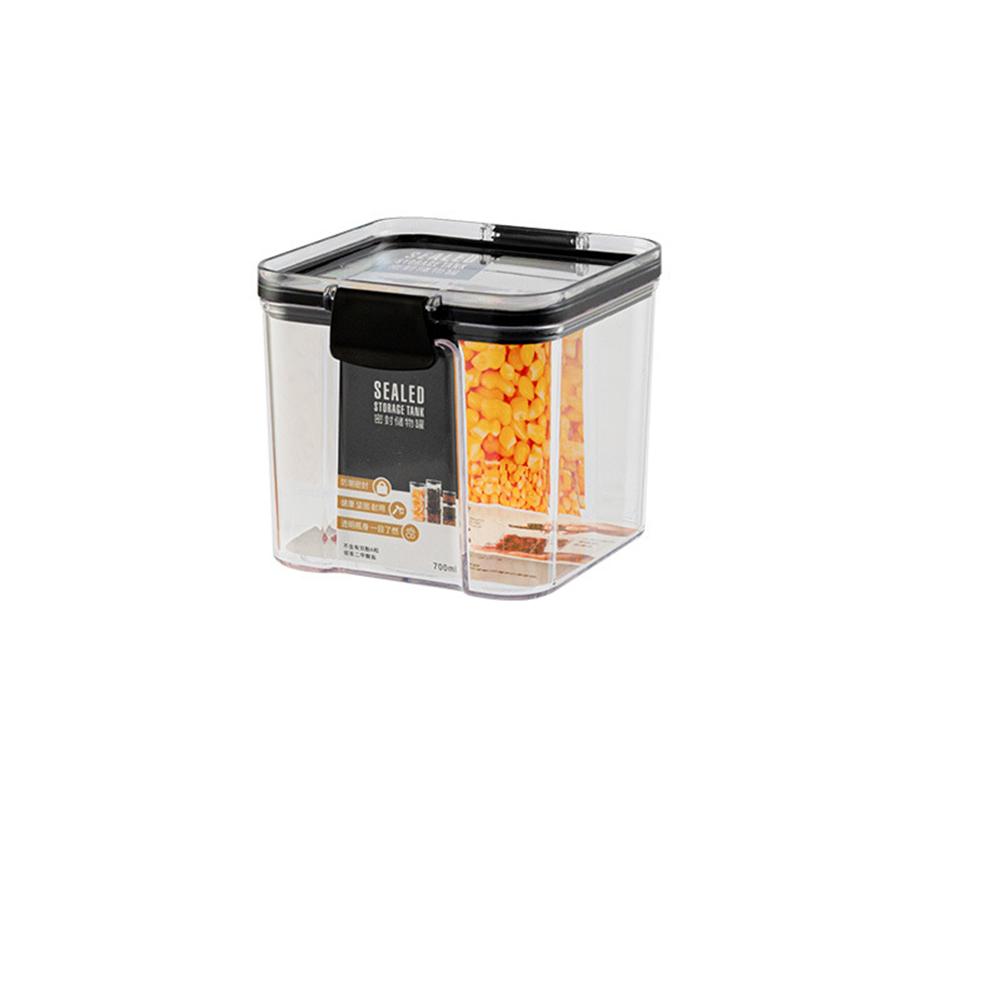 Kitchen Storage Jar Multipurpose Spice Food Storage Tank Kitchen Container Organizer 700ml
