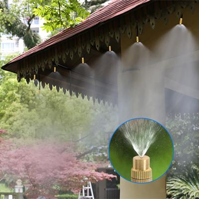 10Pcs/Set Practical Pressure-proof Spray Nozzle Reliable Adjustable Copper Hose Nozzle for Outdoor