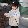 Boys' Lightweight Cotton Jacket - Autumn/Winter 2025 Style: Cool Baby Trench Coat with Padded Cotton for Winter