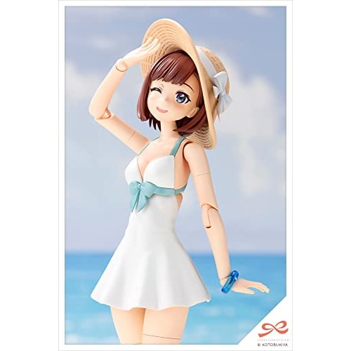 Kotobukiya (KOTOBUKIYA) Sousai Shojo Teien Takanashi Reiji [Swimsuit] 1/10 Scale Plastic Model JK020, Approximately 160mm Tall