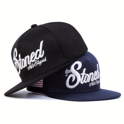 Letter Embroidery Baseball Cap Men and Women Flat Top Caps Outdoor Sun Protection Snapback Hat Basketball Hats Driving Cap