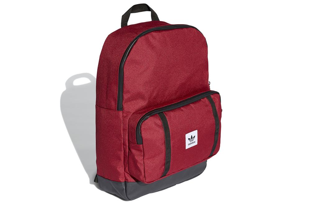 Adidas Originals Trefoil Polyester Backpack Men's Burgundy DV2481