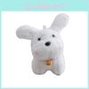 Plush Dog Keychain With Bell For Kids And Bag Accessories