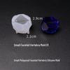 Poppy DIY Crystal Resin Mold for Tabletop Faceted Vertebrae Decoration - Small Silicone Mold Accessories