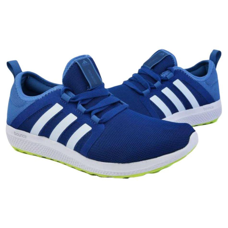 adidas Cc Fresh Versatile Comfortable Durable Breathable Low-Top Running Shoes Men Sneakers Blue AQ3128