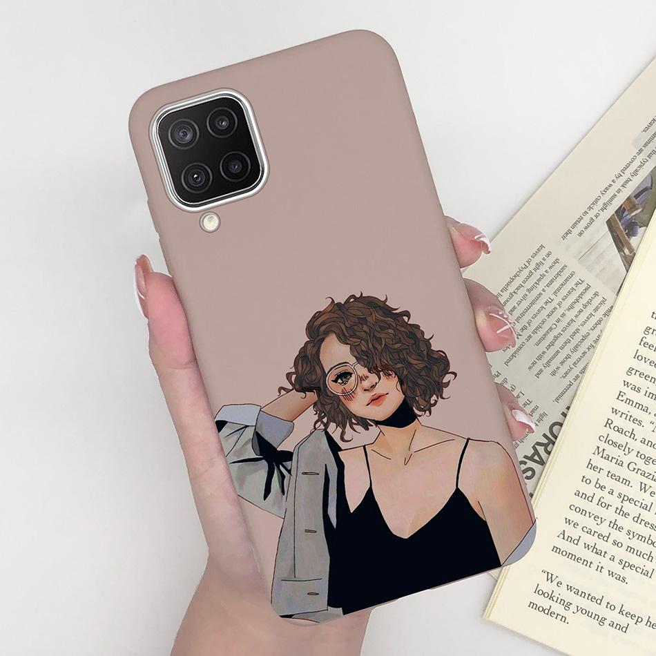 For Samsung Galaxy F22 6.4 inches Case Butterfly Soft Silicon Back Cover For Samsung Galaxy M32 SM-M325FV New Fashion Phone Bags