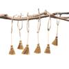 Halloween broom, witch broom, miscanthus mini, craft decorations, little witch props ornament