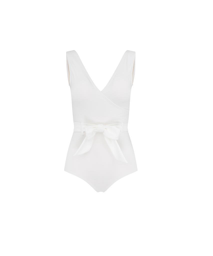 Soltipeullawo Ribbon Monokini White